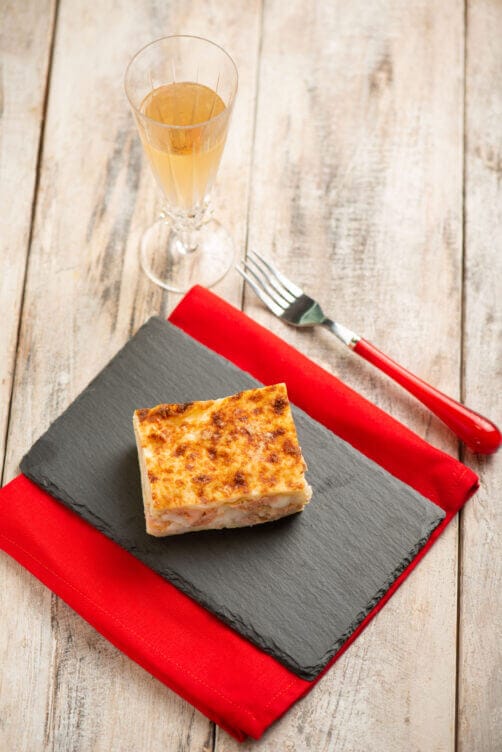 Lasagne al salmone Lasagne al salmone