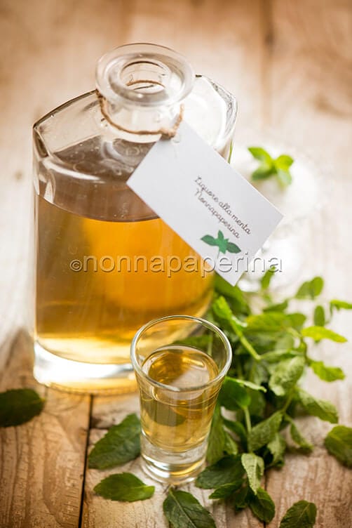 Liquore alla menta Liquore alla menta