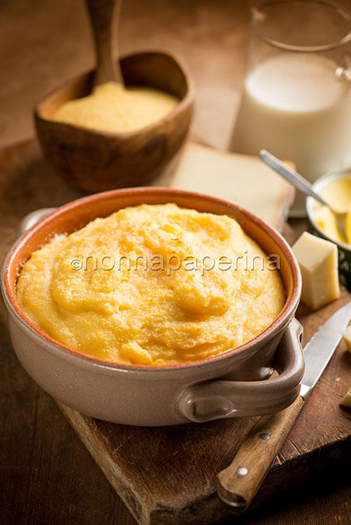 Polenta concia