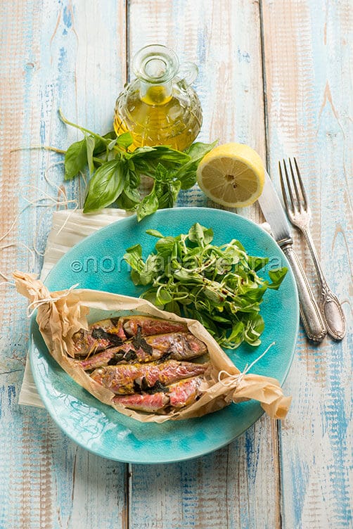 Triglie al cartoccio