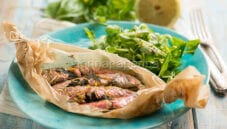 Triglie al cartoccio, un classico secondo a base di pesce