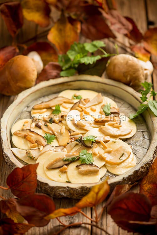 Corzetti con porcini