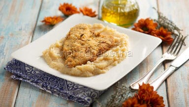 Orata al forno con calendula