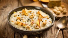 Risotto con formaggio Stilton, una variante aromatica Risotto con formaggio Stilton, una variante aromatica
