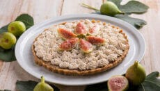 Torta ai fichi senza cottura