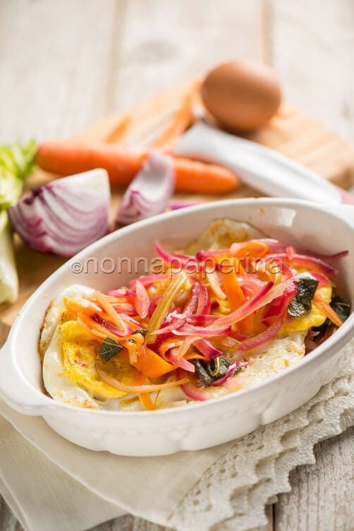 Uova fritte in carpione