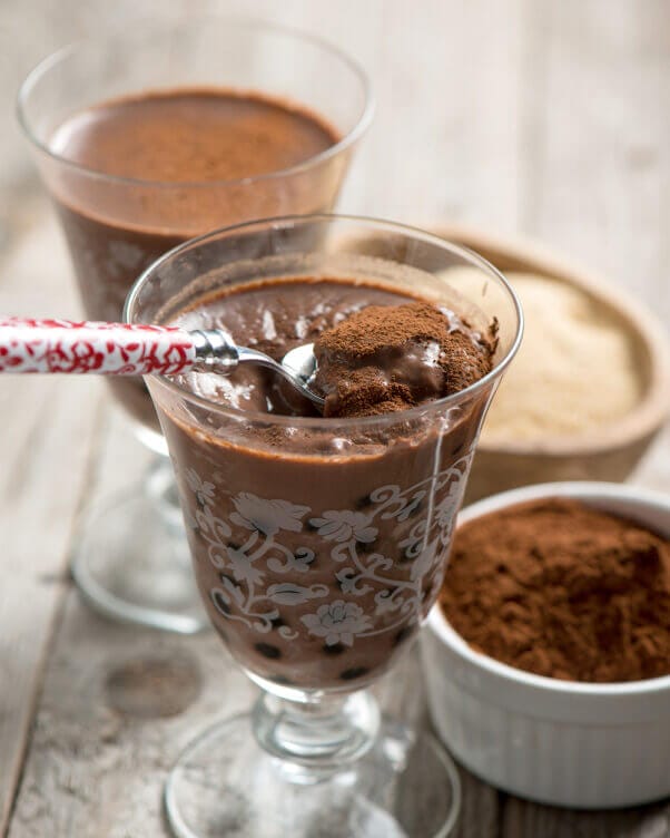 Budino di tapioca al cacao e cardamomo