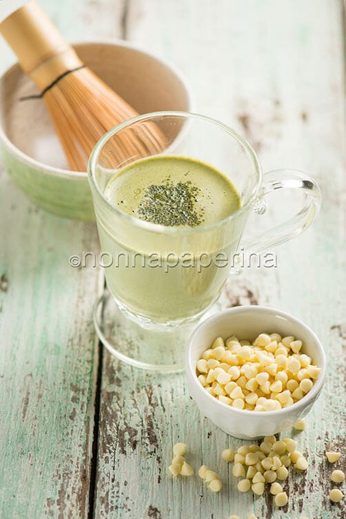 Cioccolata calda al matcha