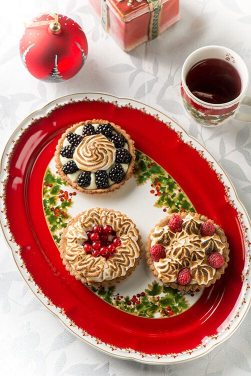 Crostatine con farina di castagne Crostatine con farina di castagne