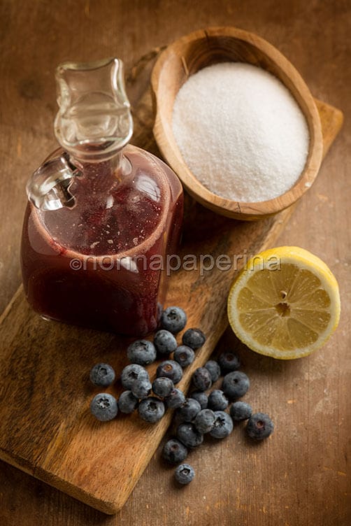 Sciroppo di mirtilli