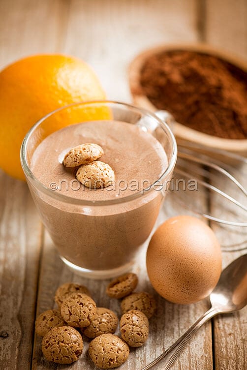 Zabaione al cioccolato Zabaione al cioccolato