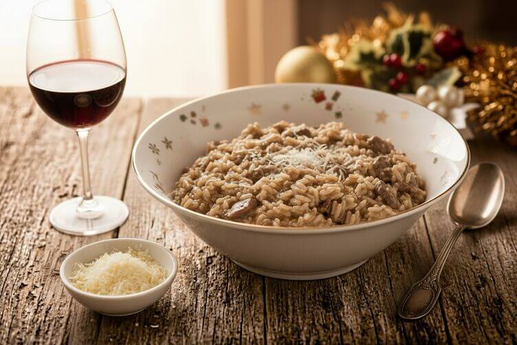 risotto con i fegatini di pollo o