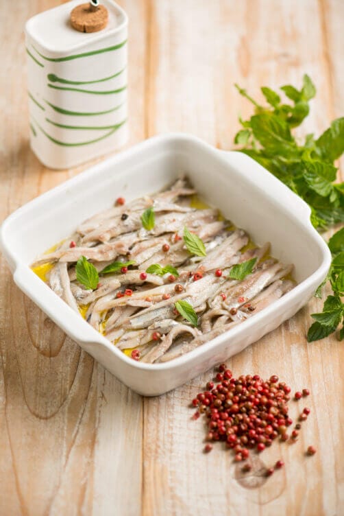 Alici marinate al limone