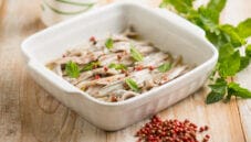 Alici marinate al limone, un antipasto estivo