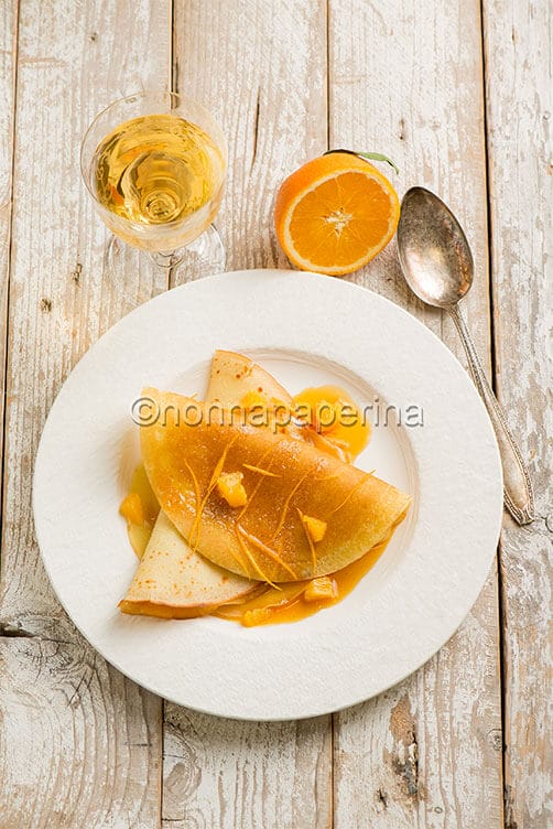 Crepes suzette