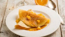 Crepes suzette, una variante alcolica molto gustosa Crepes suzette, una variante alcolica molto gustosa