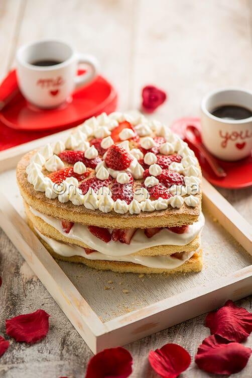 Torta alle fragole Torta alle fragole