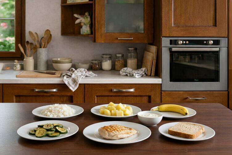 diario alimentare in tavola