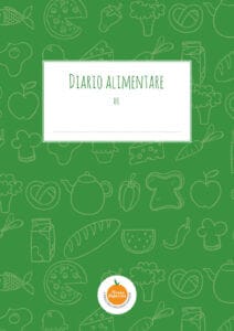 diario alimentare verde