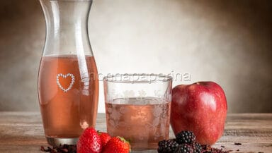 Acqua detox con ibisco