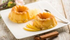 Budino di mele, un dessert morbido e colorato