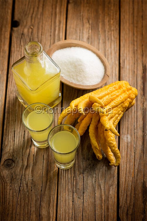 Limoncello alla mano di Buddha