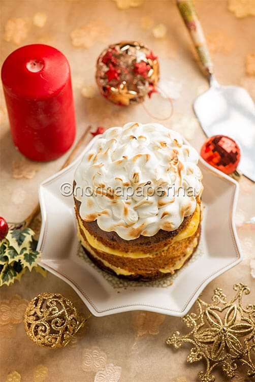Panettone meringato