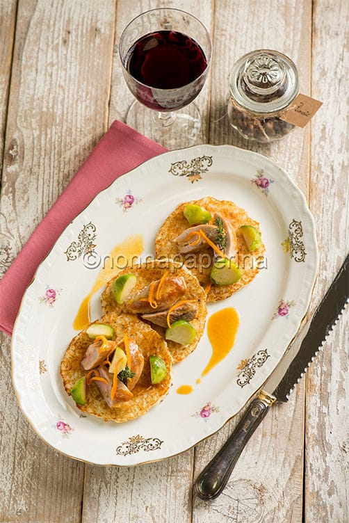 Petto di quaglia al mandarino Petto di quaglia al mandarino