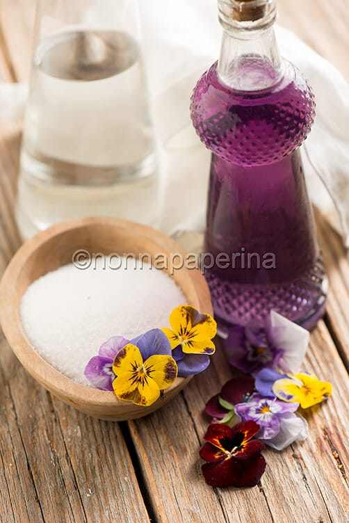 Sciroppo di violette