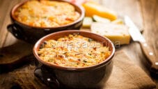 Sformato di miglio con verdure, un primo rustico