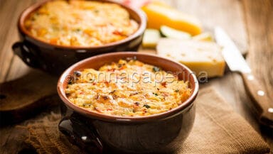 Sformato di miglio con verdure