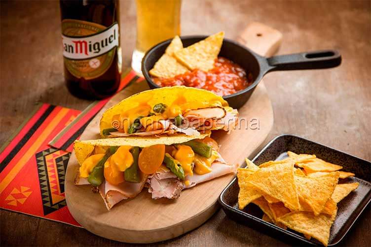 Tacos con arista