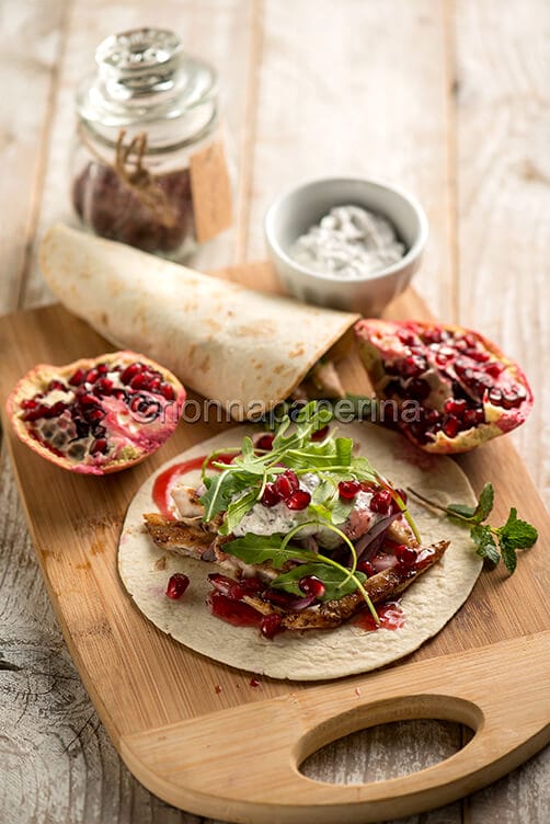 Tortillas di pollo con ras el hanout Tortillas di pollo con ras el hanout