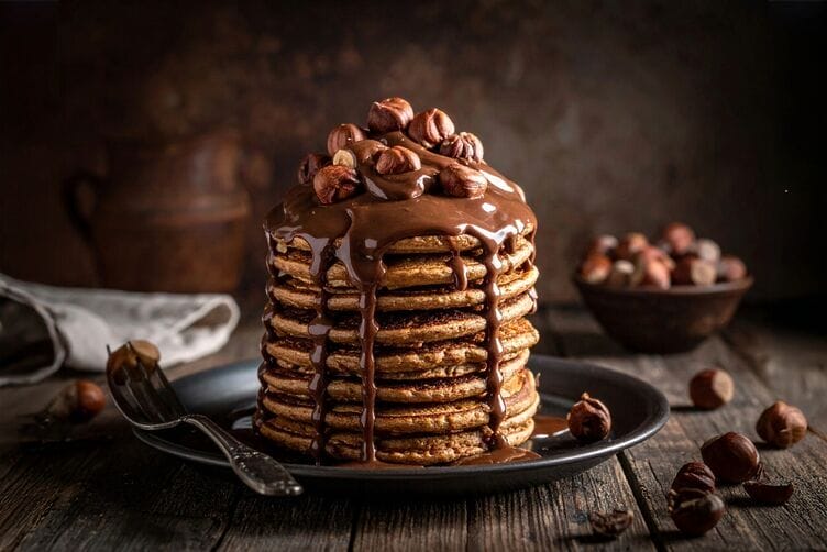 pancakes alla nutella