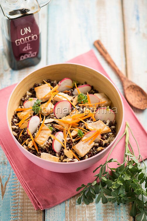 Bowl con pesce spada Bowl con pesce spada