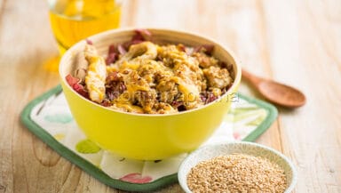 Bowl con pollo e quinoa