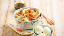 Bowl con prosciutto cotto, un’insalatona veramente gustosa