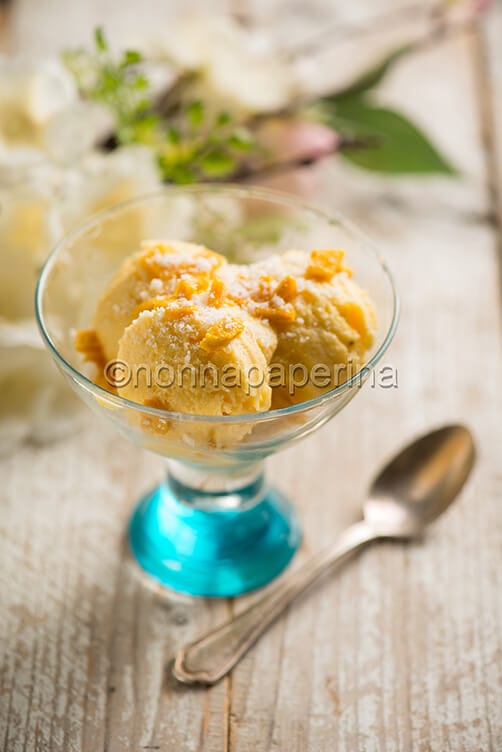 Coppa al mango e cocco Coppa al mango e cocco