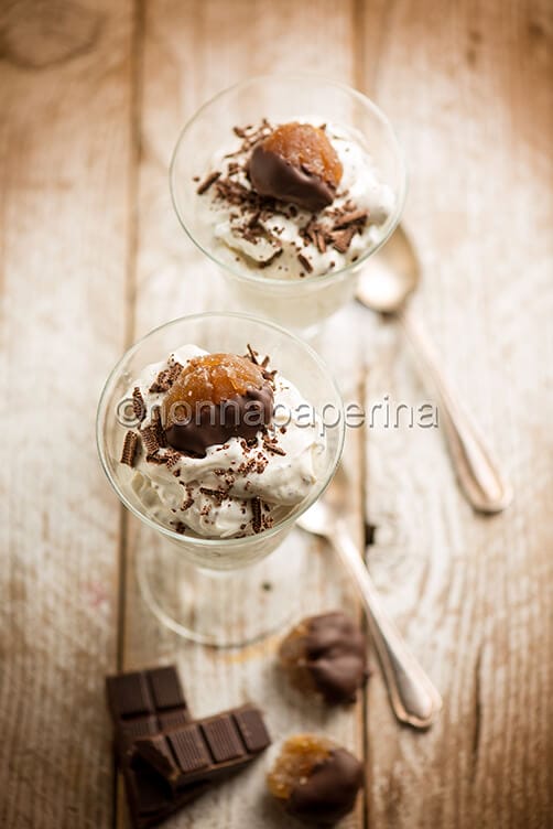 Crema al mascarpone con cioccolato Crema al mascarpone con cioccolato