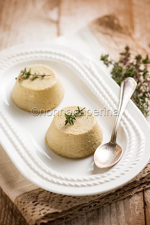 Flan di carciofi