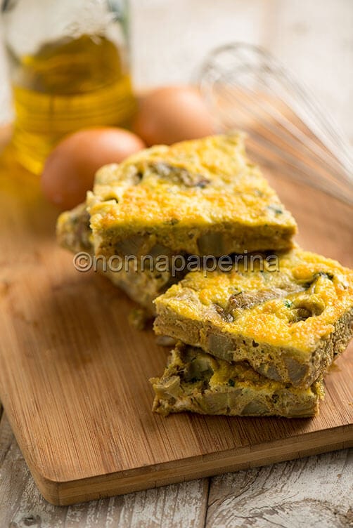 Frittata di carciofi