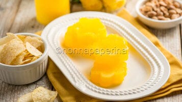 Gelatina di cocktail mimosa