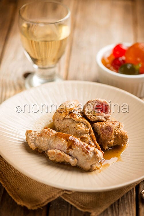 Involtini con mostarda Involtini con mostarda