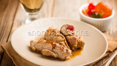 Involtini con mostarda