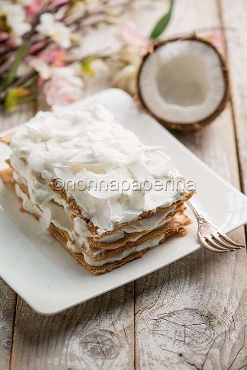 Mattonella di meringa morbida