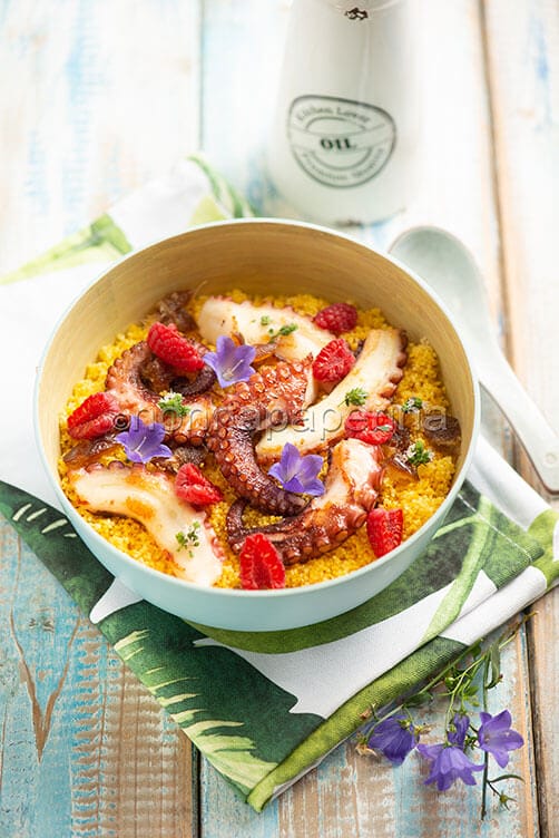 Bowl con polpo Bowl con polpo