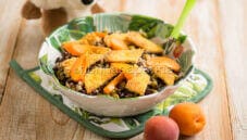 Bowl per bambini con fesa di tacchino, un piatto ottimo