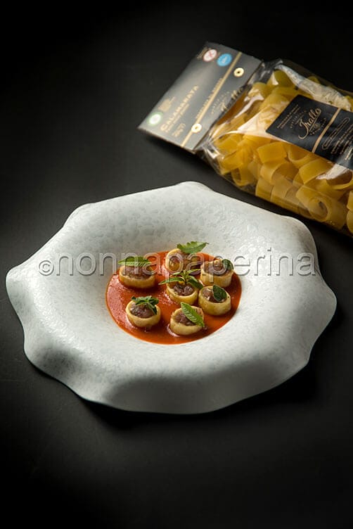 Mezzi paccheri fritti