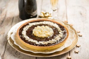 Torta con pere e cioccolato, una delizia per i celiaci
