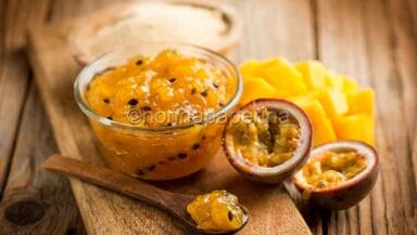 Confettura al passion fruit e mango